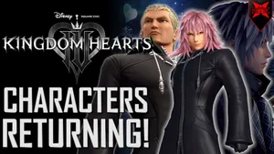Kingdom Hearts Characters Assemble Wallpaper