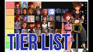 Kingdom Hearts Characters Uniting For An Epic Adventure Wallpaper