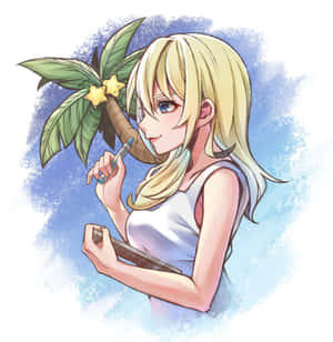 Kingdom Hearts - Namine In Her Magical World Wallpaper