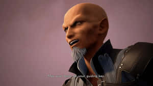 Kingdom Hearts Xehanort Staring Into Darkness Wallpaper