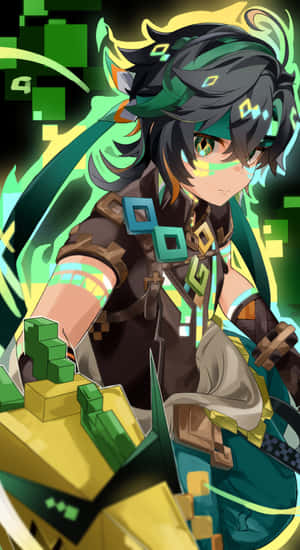 Kinich Character Art Wallpaper