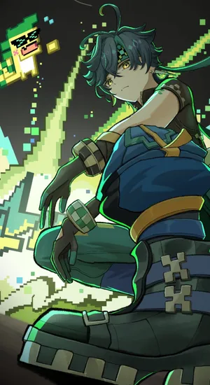 Kinich Digital Guardian Wallpaper