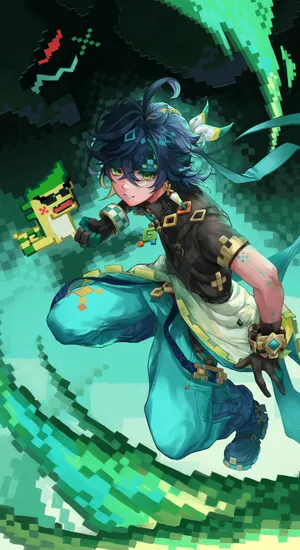 Kinich Digital Warrior Wallpaper