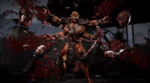 Kintaro, The Mighty Shokan Warrior In Mortal Kombat Wallpaper