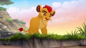 Kion, The Leader Of The Lion Guard, Builds Courage And Shape The Future Of The Pride Lands. Wallpaper