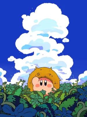 Kirby_ Among_the_ Clouds Wallpaper