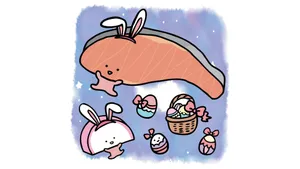 Kirimichan Easter Egg Hunt Wallpaper