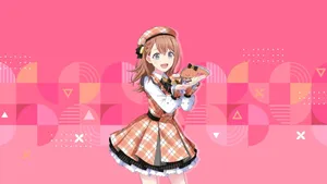 Kirimichan Playing Violin Wallpaper