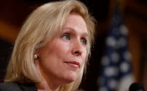 Kirsten Gillibrand Serious Face Wallpaper