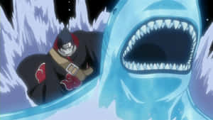 Kisame Hoshigaki, The Swordsman And Member Of The Akatsuki, A Criminal Organization In The Fictional Naruto Universe Wallpaper