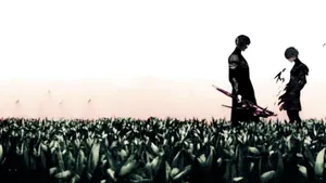 Kishou Arima In Action Wallpaper