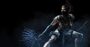 Kitana - The Fearless Princess Of Edenia In Mortal Kombat Wallpaper