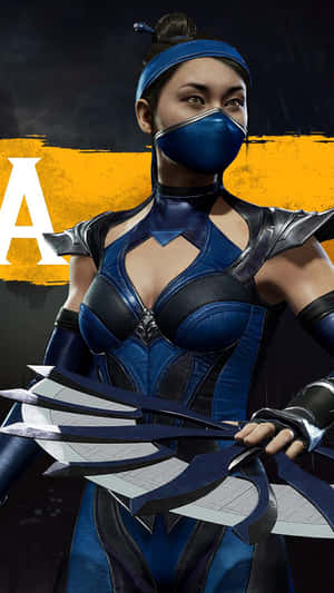 Kitana, The Princess Of Edenia, In Mortal Kombat Wallpaper