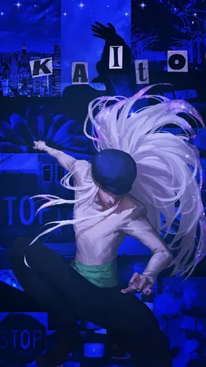 Kite's Fierce Stance From Hunter X Hunter In High-resolution Wallpaper Wallpaper