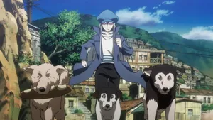 Kite, The Enigmatic Hunter From Hunter X Hunter, Wields His Unique Weapon Wallpaper