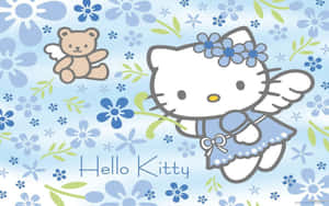 Kitty White's Adorable Adventure Wallpaper