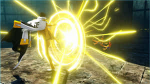 Kizaru, The Admiral Of The Marine, In Action Wallpaper