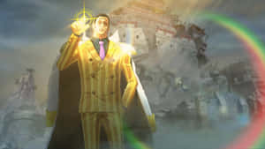 Kizaru, The Radiant Light: A Stunning Display Of The Iconic One Piece Character In A High-definition Wallpaper. Wallpaper