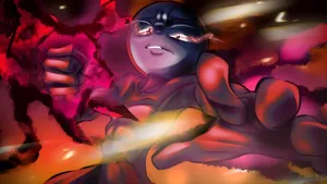 Kj Animated Action Scene Wallpaper