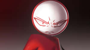 Kj Animated Character Expression Wallpaper