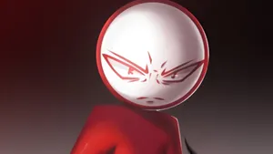 Kj Animated Character Expression Wallpaper