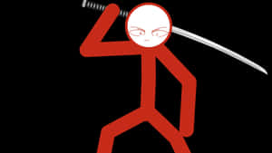 Kj Samurai Stick Figure Wallpaper