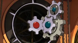 Klinklang In Pokémon Anime Wallpaper