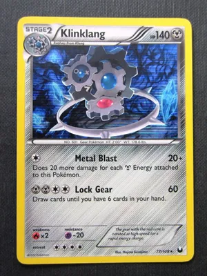 Klinklang Metal Blast Ability Wallpaper