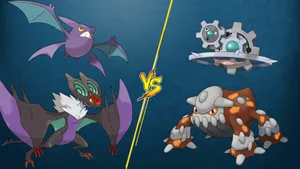 Klinklang Pokemon Battle Wallpaper