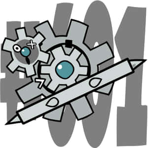 Klinklang Pokemon Number Wallpaper