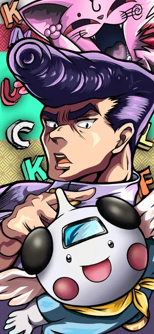 Knuckle Bine - The Brave Nen Fighter Wallpaper