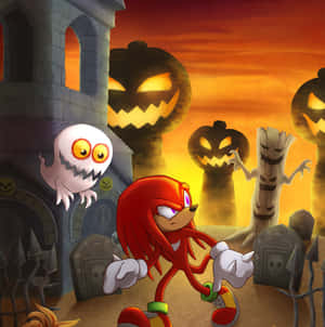 Knuckles Halloween Adventure Wallpaper