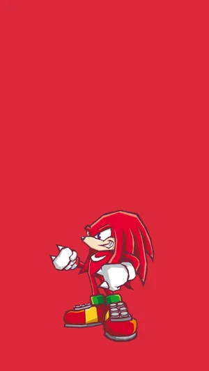 Knuckles Sonic Battle Artwork Wallpaper