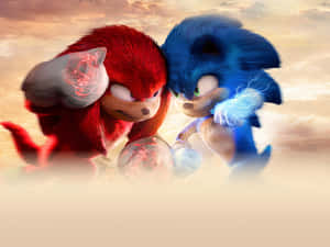 Knuckles The Echidna From The Sonic The Hedgehog Universe Wallpaper