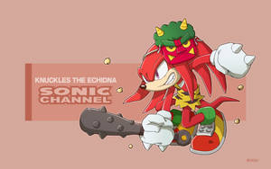 Knuckles The Echidna Spiky Bat Wallpaper