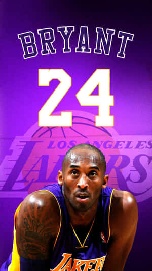 Kobe Bryant 24 Logo Los Angeles Lakers Wallpaper