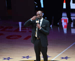 Kobe Bryant Farewell Speech Wallpaper