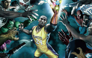 “kobe Bryant- Greatest Of All Time” Wallpaper