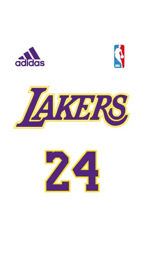 Kobe's Legendary 24 Logo Embodies His Basketball Legacy Wallpaper