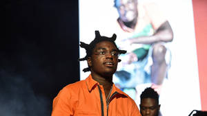 Kodak Black Orange Top Wallpaper