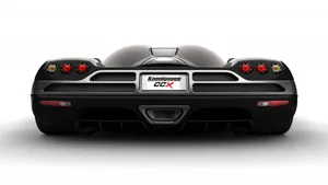 Koenigsegg_ C C X_ Rear_ View Wallpaper