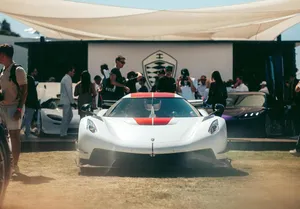 Koenigsegg Jesko At Auto Show Wallpaper