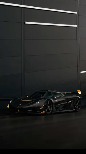 Koenigsegg Jesko Black Elegance Wallpaper