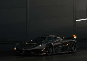 Koenigsegg Jesko Black Elegance Wallpaper