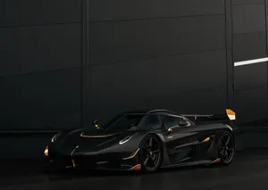 Koenigsegg Jesko Black Elegance Wallpaper