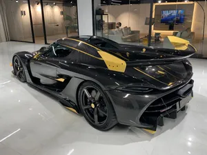 Koenigsegg Jesko Blackand Gold Wallpaper