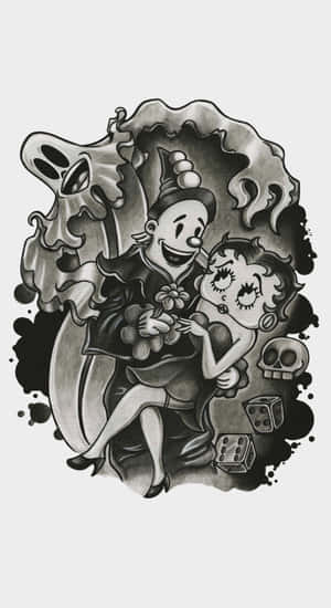 Koko The Clown Classic Art Wallpaper