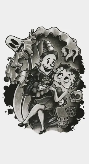 Koko The Clown Classic Art Wallpaper