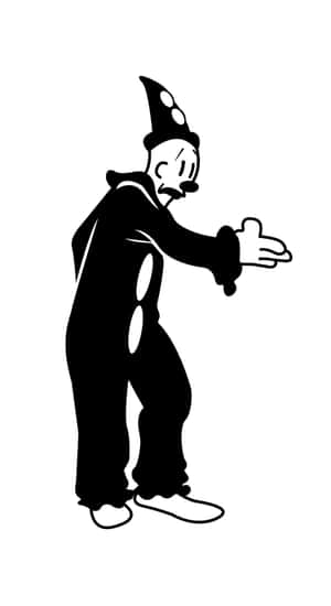 Koko The Clown Classic Pose Wallpaper