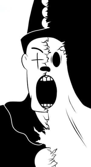 Koko The Clown Horror Art Wallpaper